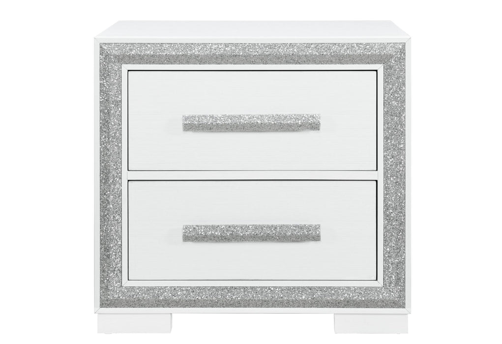 ANDROS SILVER NIGHTSTAND
