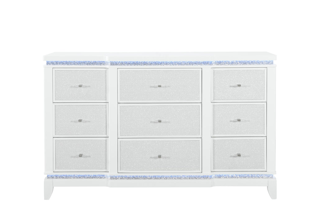DRESSER WITH LED