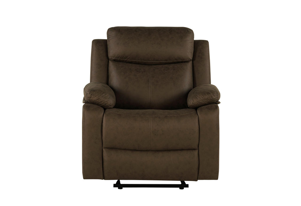 U6026 DARK BROWN 5 GLIDER RECLINER