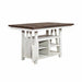Farmhouse Gathering Table in White/Oak image