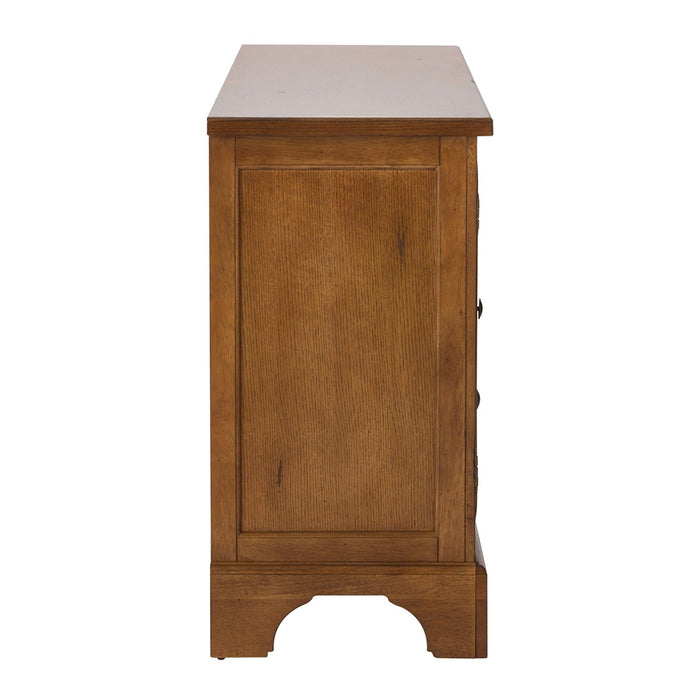 Treasures Buffet in Rustic Oak Finish image