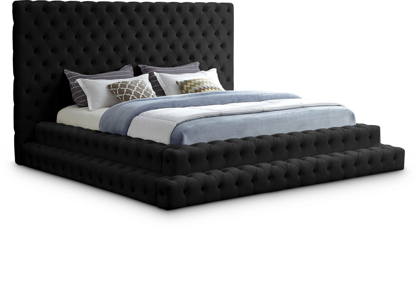 Velvet / Plywood / Solid Wood / Foam