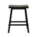 Creations 24 Inch Sawhorse Counter Stool - Black (RTA) image