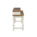 Morgan Creek Console Bar Table in Antique White image