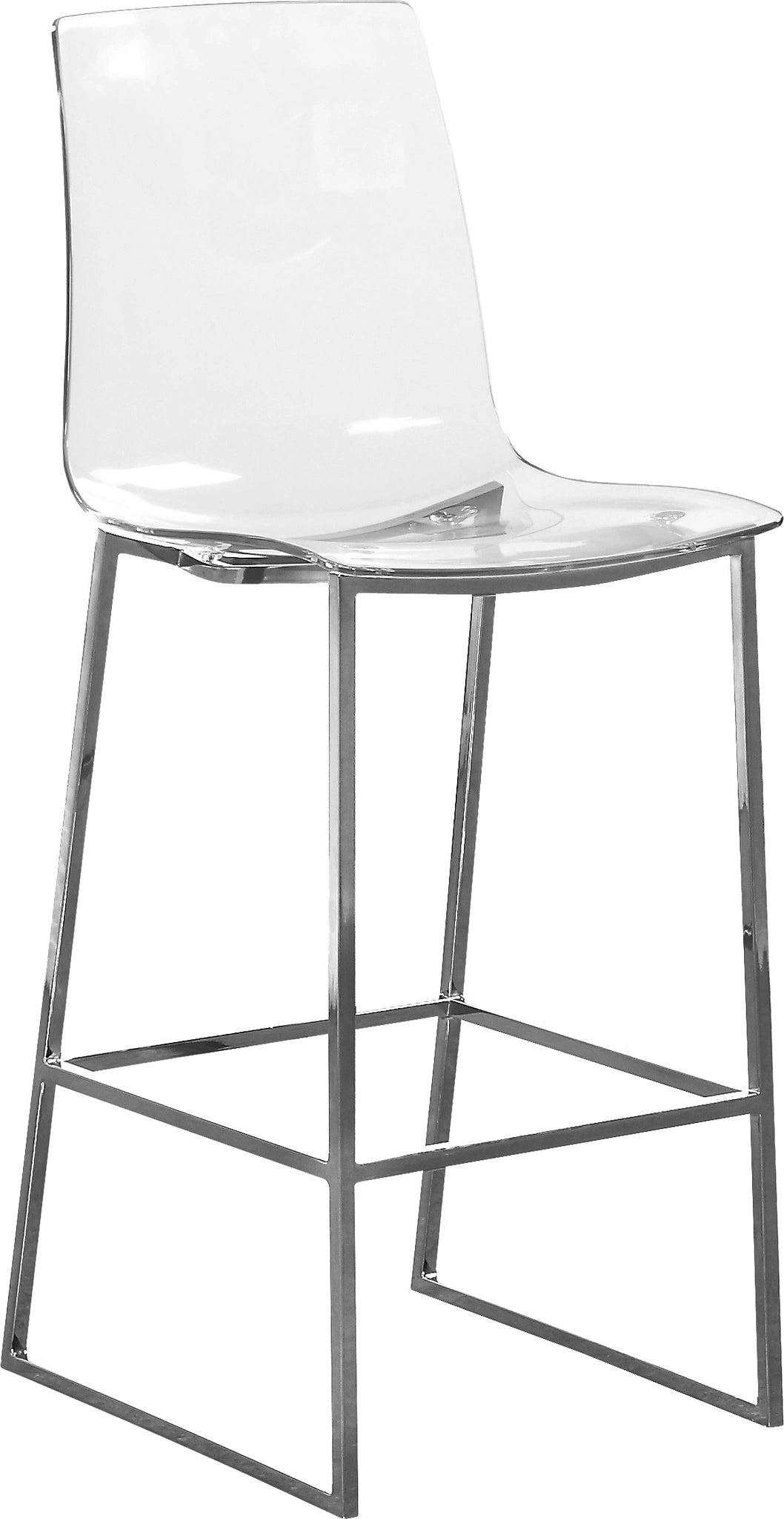 Chrome Metal/Lucite Polycarbonate
