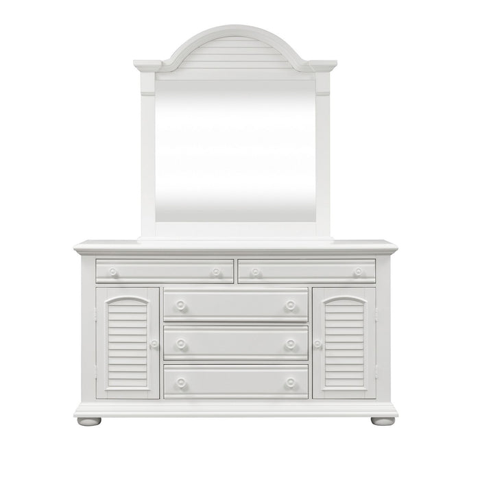 Summer House I Panel Bed, Dresser & Mirror, Chest, Night Stand image