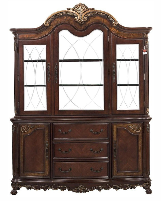 Deryn Park Buffet and Hutch in Dark Cherry 2243-50*
