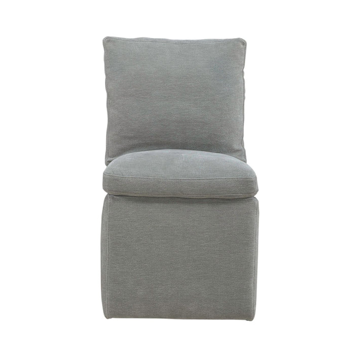 Accent Dining Accent Dining Chair w/ Casters - Sapphire image