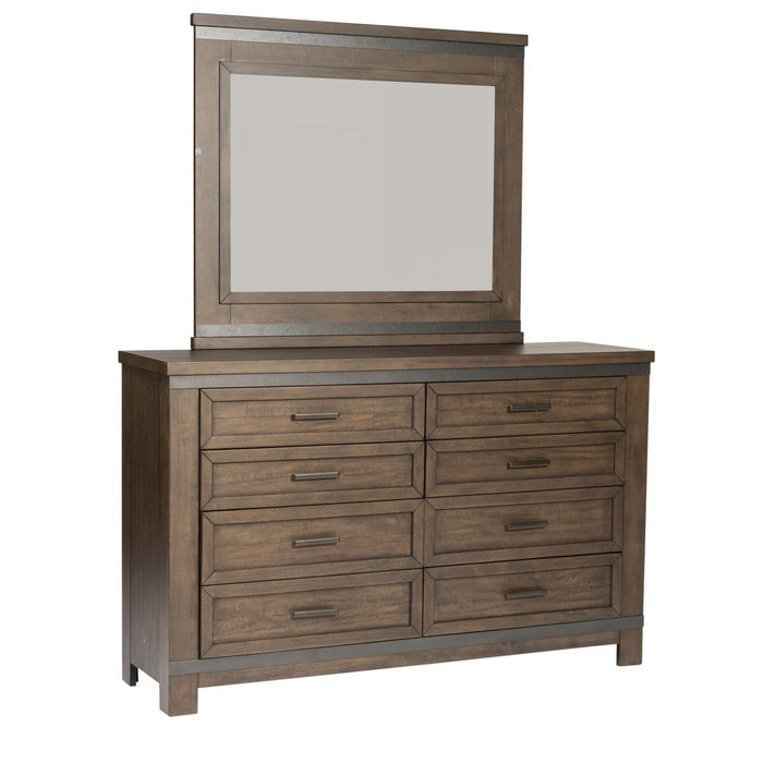 Thornwood Hills Queen Panel Bed, Dresser & Mirror, Chest, Night Stand