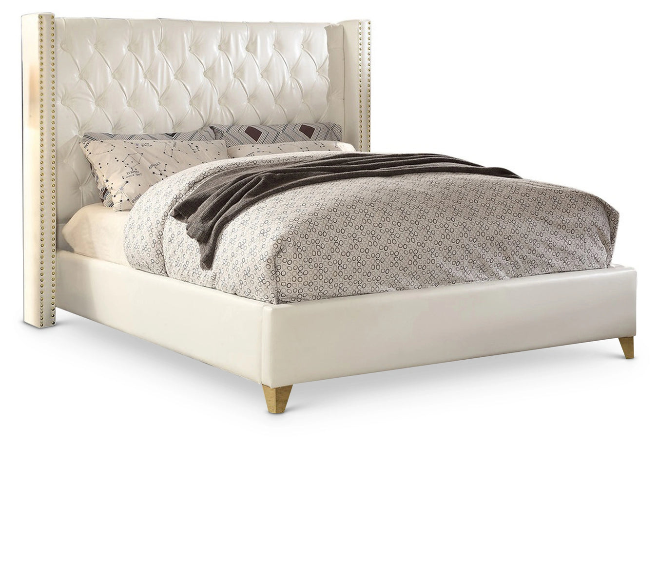 White Bonded Leather