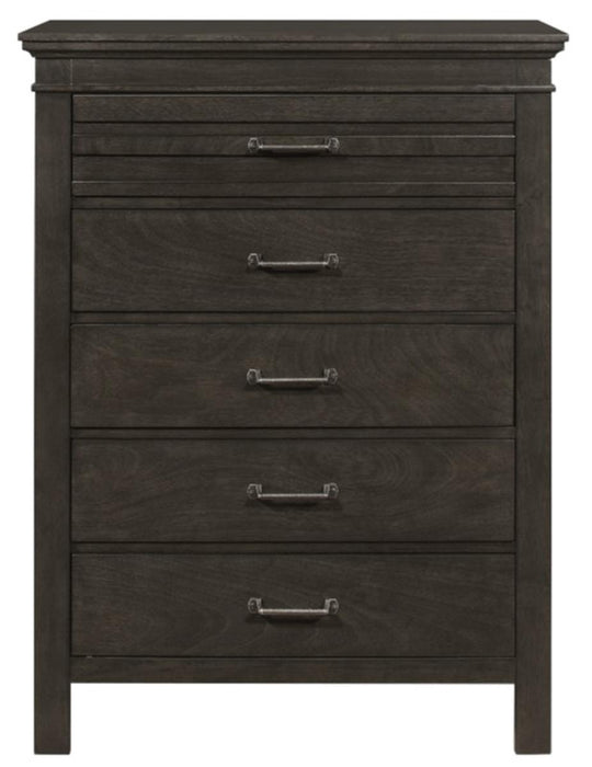 Blaire Farm Chest in Saddle Brown Wood 1675-9