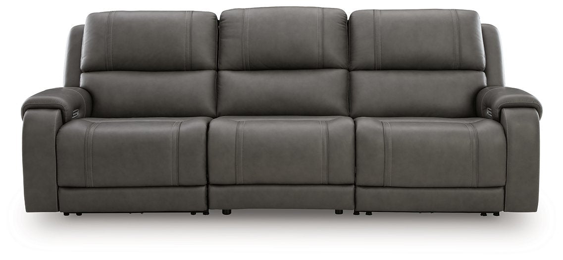 5Z - Pittson Power Sectional Reclining Sofa