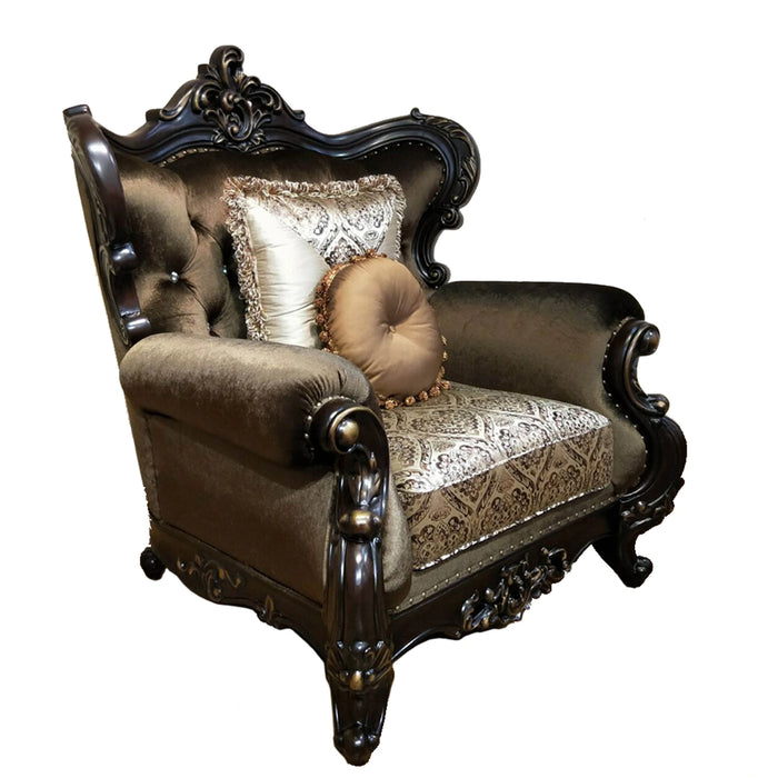 Aroma Traditional Style Chair in Cherry finish Wood