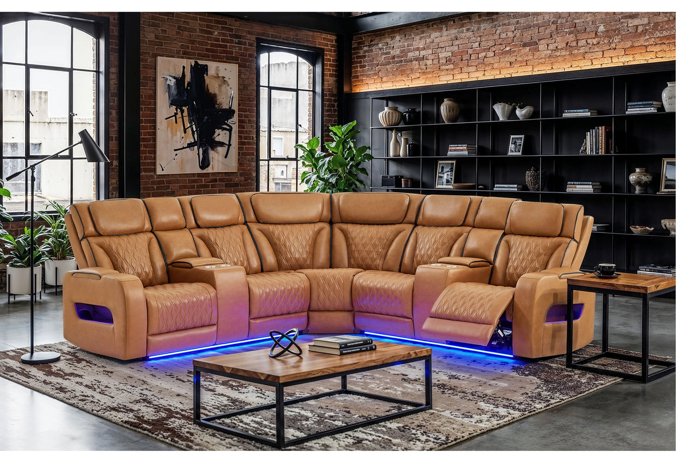 U8611 Camel P2 Sectional