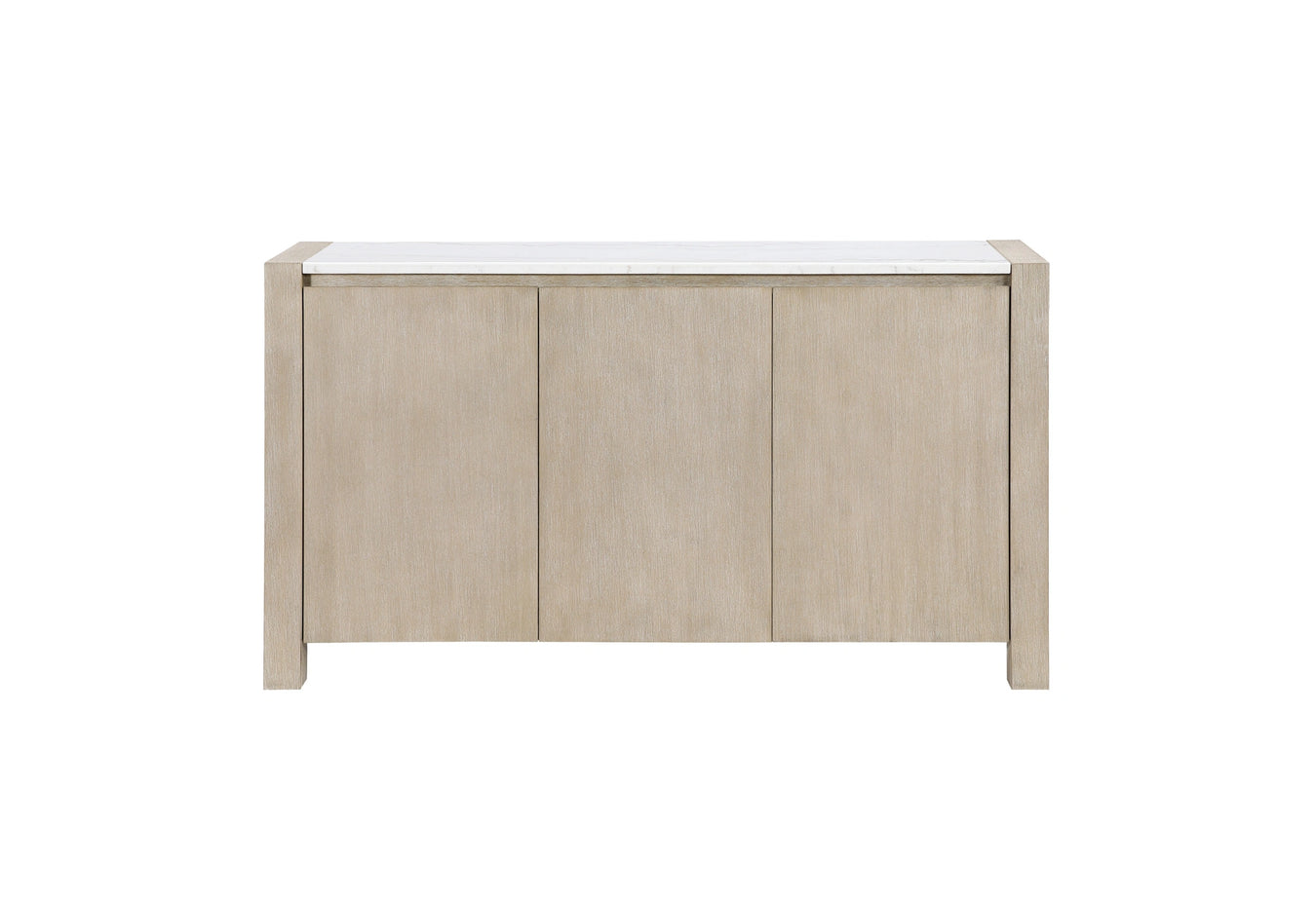 D1321 BUFFET WHT/NATURAL