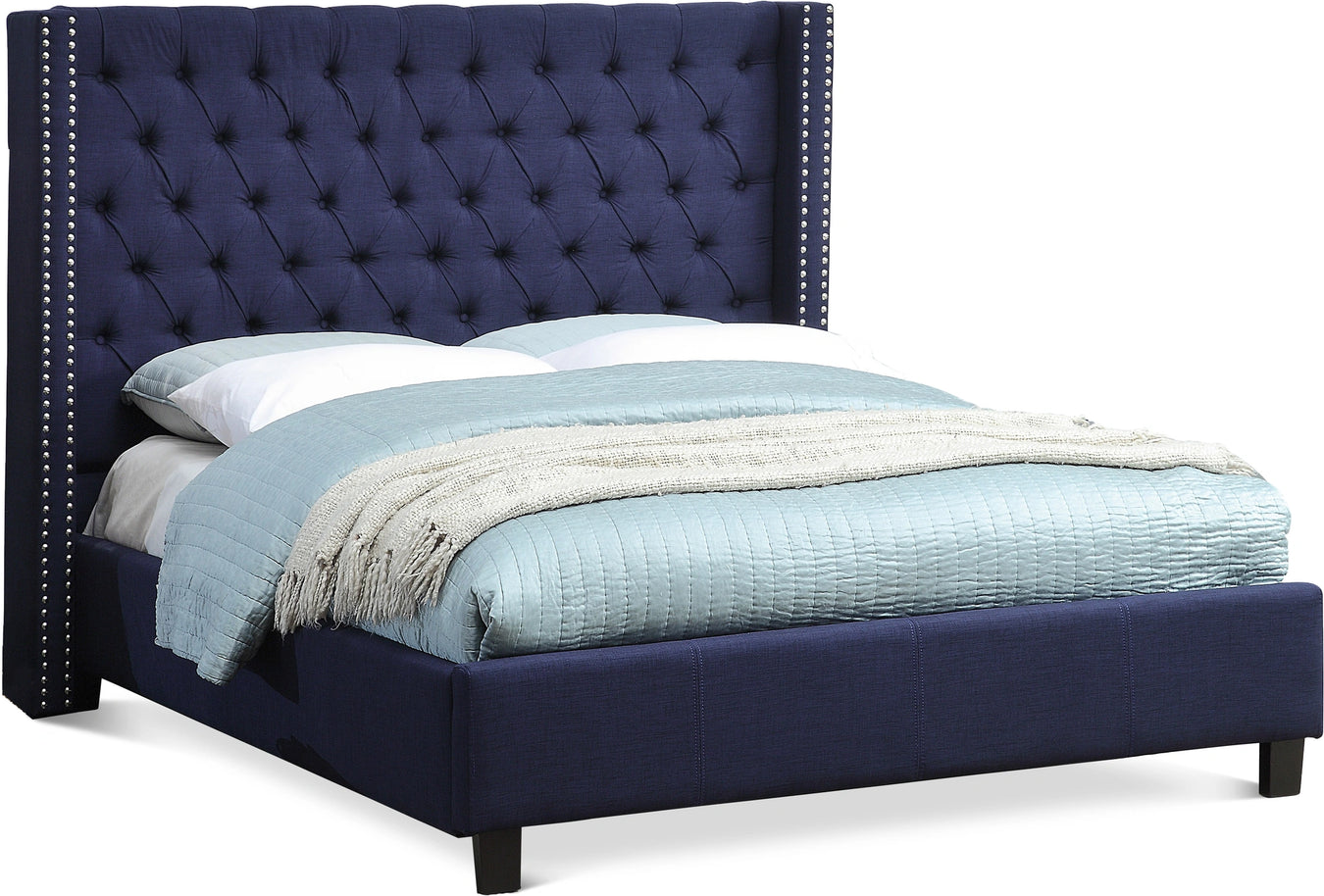 Navy Linen