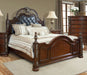 Cosmos Rosanna Queen Bed in Dark Cherry image